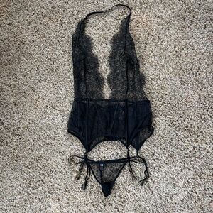 Black Lace Bodysuit